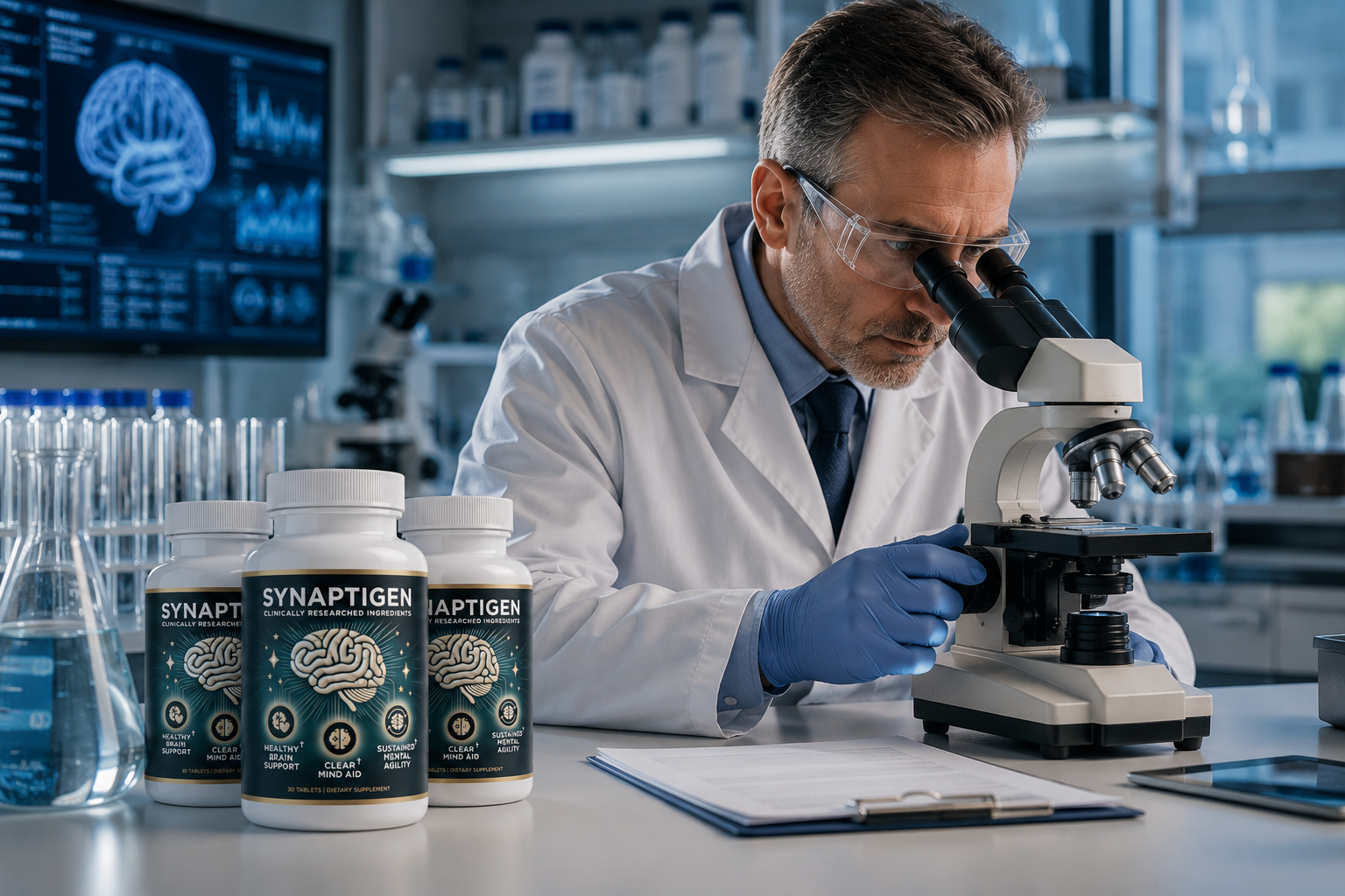 Synaptigen clinically researched ingredients