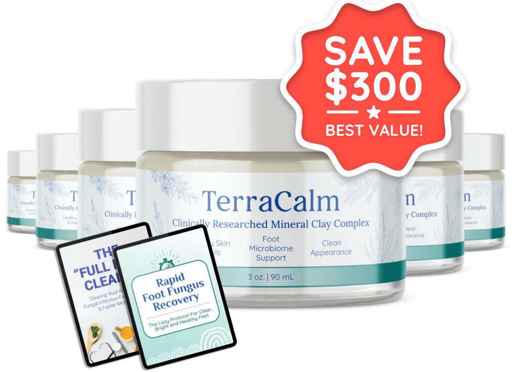TerraCalm 6 Jars